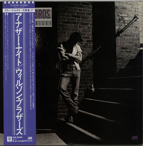 Wilson Bros Another Night Japanese Promo vinyl LP album (LP record